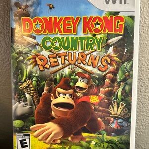 Nintendo Donkey Kong Country Returns - Vibrant Jungle Adventure